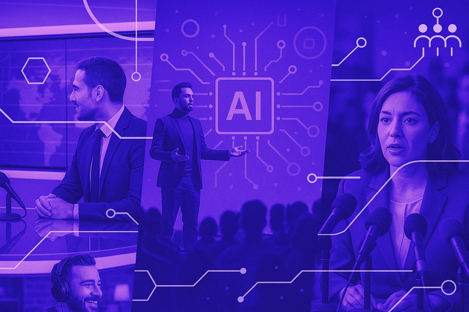 Media training with AI